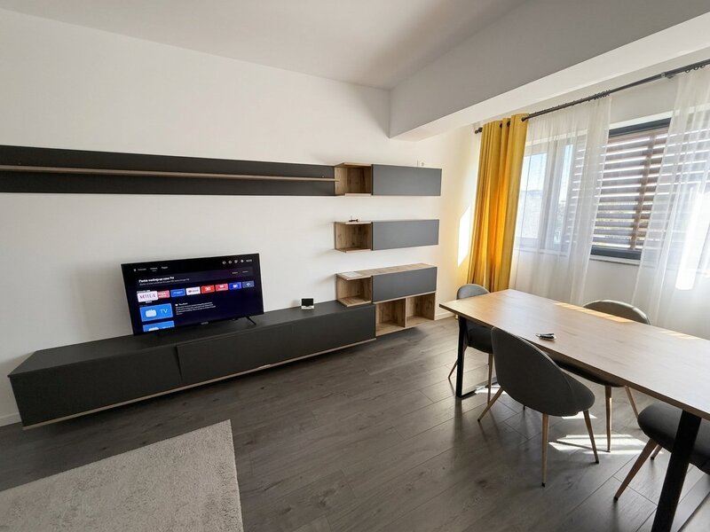 Pipera, apartament 2 camere mobilat lux, cu parcare.