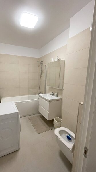 Pipera, apartament 2 camere mobilat lux, cu parcare.